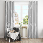 Australia Lung Cancer Awareness Window Curtain Butterfly Ribbon Art
