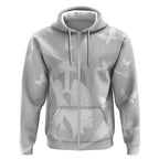 Australia Lung Cancer Awareness Personalised Zip Hoodie Butterfly Ribbon Art