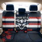 Custom Cats Football Back Car Seat Cover ANZAC Lest We Forget
