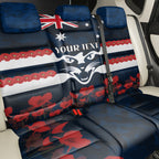 Custom Cats Football Back Car Seat Cover ANZAC Lest We Forget