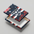 Custom Cats Football Canvas Wall Art ANZAC Lest We Forget