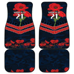 Custom Cats Football Car Mats ANZAC Lest We Forget