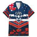Custom Cats Football Family Matching Mermaid Dress and Hawaiian Shirt ANZAC Lest We Forget