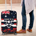 Custom Cats Football Luggage Cover ANZAC Lest We Forget