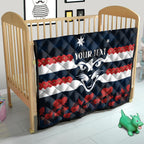 Custom Cats Football Quilt ANZAC Lest We Forget