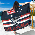 Custom Cats Football Sarong ANZAC Lest We Forget