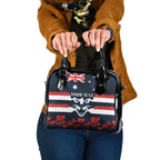 Custom Cats Football Shoulder Handbag ANZAC Lest We Forget