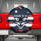 Custom Cats Football Spare Tire Cover ANZAC Lest We Forget