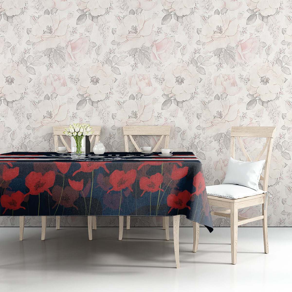 Custom Cats Football Tablecloth ANZAC Lest We Forget