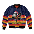 AFL Adelaide Christmas Personalised Bomber Jacket with Crows Mascot