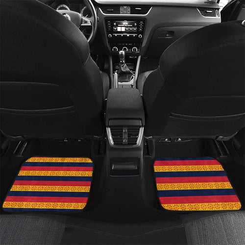 AFL Adelaide Christmas Personalised Car Mats with Crows Mascot