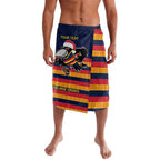 AFL Adelaide Christmas Personalised Lavalava with Crows Mascot