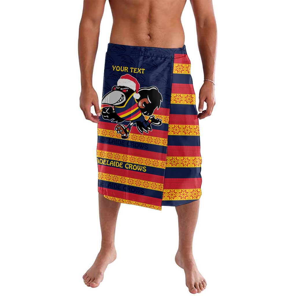 AFL Adelaide Christmas Personalised Lavalava with Crows Mascot