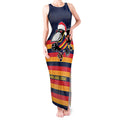 AFL Adelaide Christmas Personalised Tank Maxi Dress with Crows Mascot