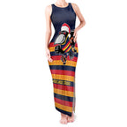 AFL Adelaide Christmas Personalised Tank Maxi Dress with Crows Mascot
