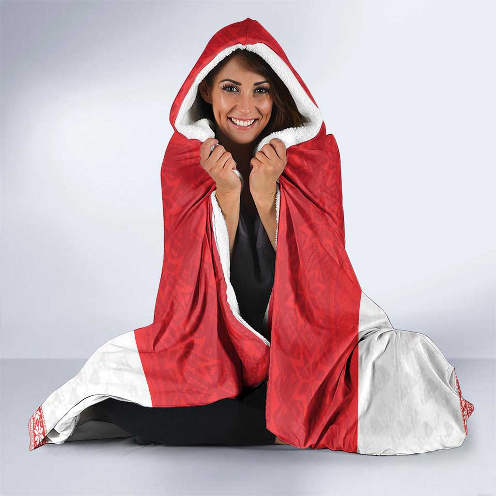 AFL Sydney Christmas Personalised Hooded Blanket with Swans Mascot Simple Style