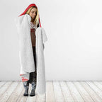 AFL Sydney Christmas Personalised Hooded Blanket with Swans Mascot Simple Style