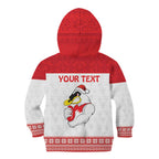 AFL Sydney Christmas Personalised Kid Hoodie with Swans Mascot Simple Style