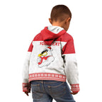 AFL Sydney Christmas Personalised Kid Hoodie with Swans Mascot Simple Style
