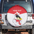 AFL Sydney Christmas Personalised Spare Tire Cover with Swans Mascot Simple Style