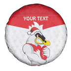 AFL Sydney Christmas Personalised Spare Tire Cover with Swans Mascot Simple Style