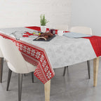 AFL Sydney Christmas Personalised Tablecloth with Swans Mascot Simple Style