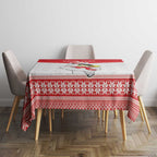 AFL Sydney Christmas Personalised Tablecloth with Swans Mascot Simple Style