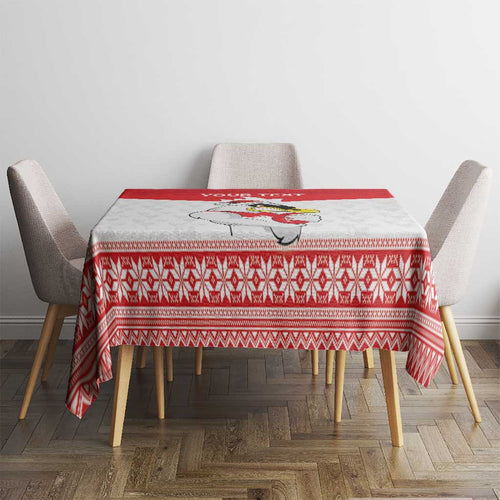 AFL Sydney Christmas Personalised Tablecloth with Swans Mascot Simple Style