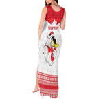AFL Sydney Christmas Personalised Tank Maxi Dress with Swans Mascot Simple Style
