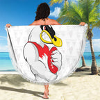 AFL Sydney Custom Beach Blanket with Swans Mascot Simple Style