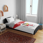 AFL Sydney Custom Bedding Set with Swans Mascot Simple Style