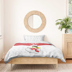 AFL Sydney Custom Bedding Set with Swans Mascot Simple Style