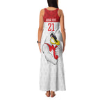 AFL Sydney Custom Family Matching Tank Maxi Dress and Hawaiian Shirt with Swans Mascot Simple Style