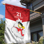 AFL Sydney Custom Garden Flag with Swans Mascot Simple Style