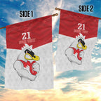 AFL Sydney Custom Garden Flag with Swans Mascot Simple Style