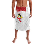 AFL Sydney Custom Lavalava with Swans Mascot Simple Style
