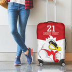 AFL Sydney Custom Luggage Cover with Swans Mascot Simple Style