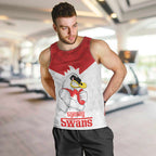 AFL Sydney Custom Men Tank Top with Swans Mascot Simple Style