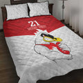 AFL Sydney Custom Quilt Bed Set with Swans Mascot Simple Style