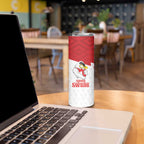 AFL Sydney Custom Skinny Tumbler with Swans Mascot Simple Style