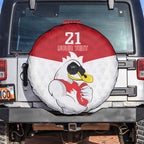 AFL Sydney Custom Spare Tire Cover with Swans Mascot Simple Style