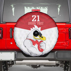 AFL Sydney Custom Spare Tire Cover with Swans Mascot Simple Style