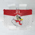 AFL Sydney Custom Tablecloth with Swans Mascot Simple Style
