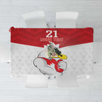 AFL Sydney Custom Tablecloth with Swans Mascot Simple Style