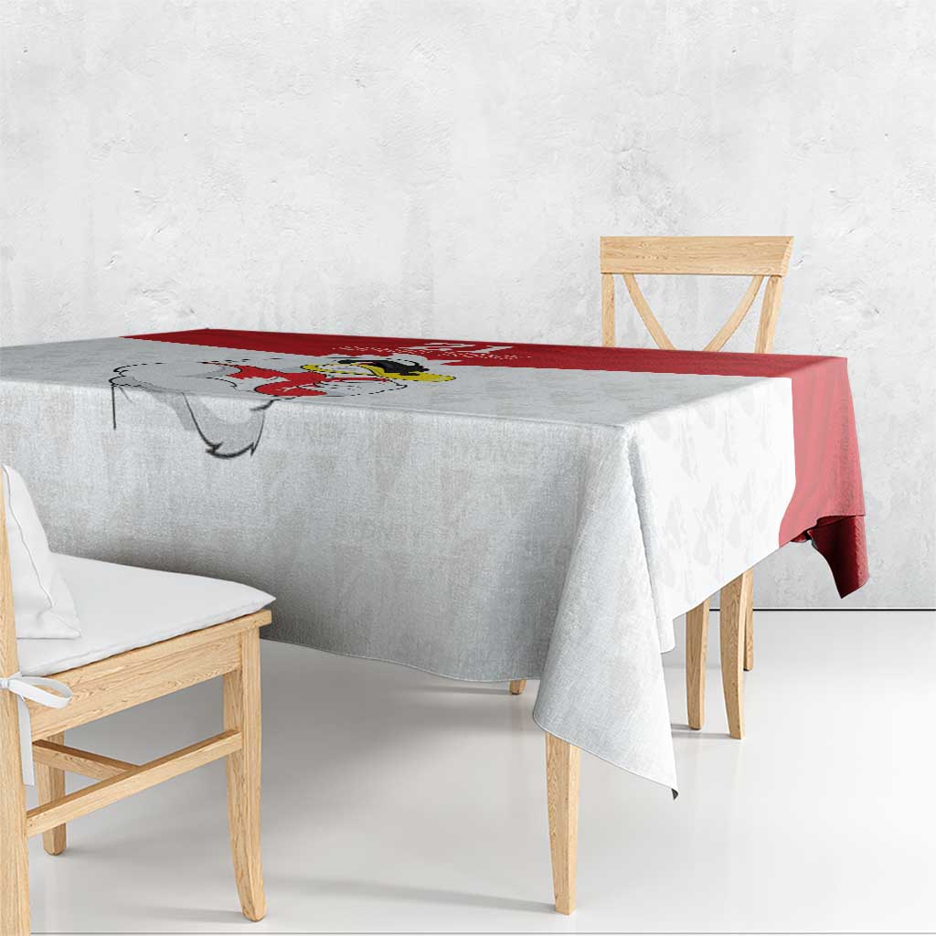 AFL Sydney Custom Tablecloth with Swans Mascot Simple Style