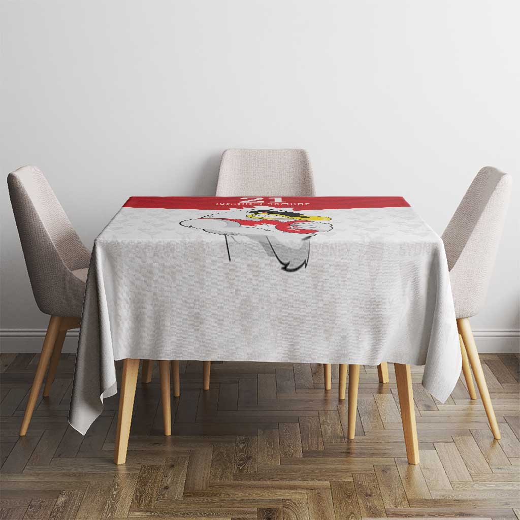 AFL Sydney Custom Tablecloth with Swans Mascot Simple Style