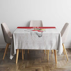 AFL Sydney Custom Tablecloth with Swans Mascot Simple Style