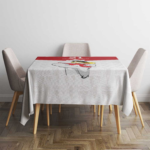 AFL Sydney Custom Tablecloth with Swans Mascot Simple Style