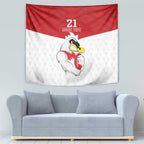 AFL Sydney Custom Tapestry with Swans Mascot Simple Style
