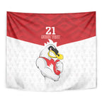 AFL Sydney Custom Tapestry with Swans Mascot Simple Style